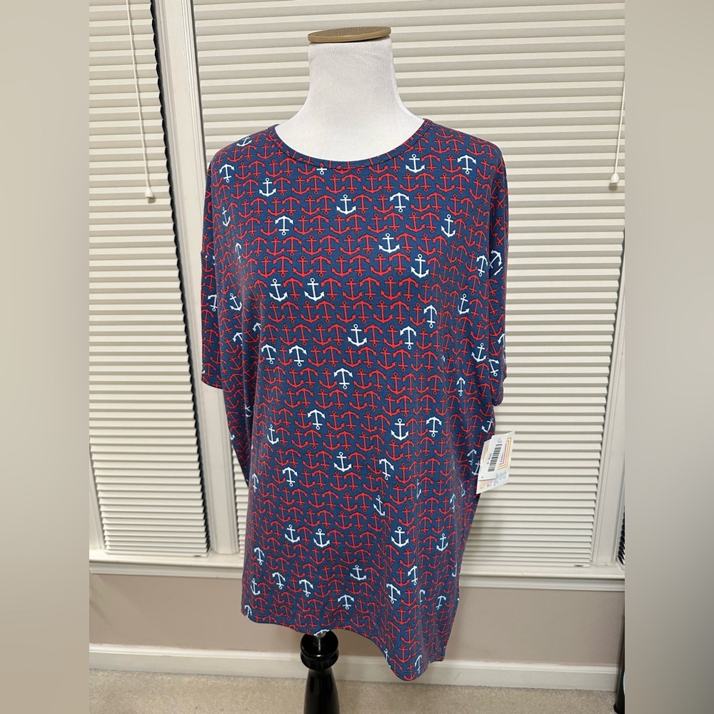 NWT Small LuLaRoe Irma - Anchors